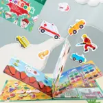 Carte activitati educative Piese reutilizabile Quiet Book