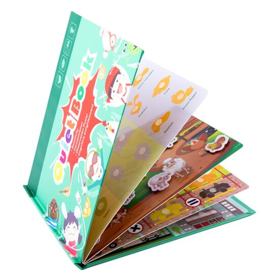 Carte activitati educative Piese reutilizabile Quiet Book