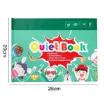 Carte activitati educative Piese reutilizabile Quiet Book