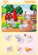 Carte activitati educative Piese reutilizabile Quiet Book