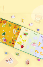 Carte activitati educative Piese reutilizabile Quiet Book