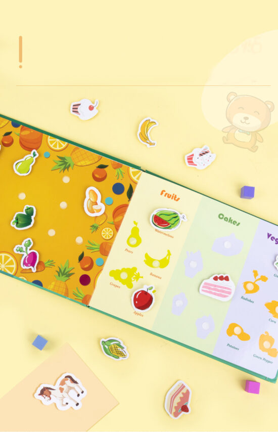 Carte activitati educative Piese reutilizabile Quiet Book