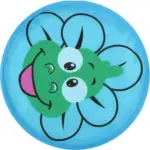 Cos de depozitare Jucarii Dinozaur pliabil cu capac