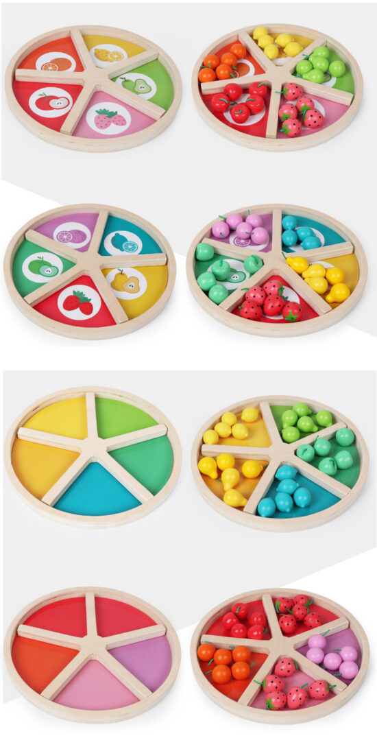 Joc Motricitate Sortare Fructe culori Operatii aritmetice