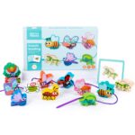 Joc de snuruit lemn Asocieri cartonase Jocul umbrelor