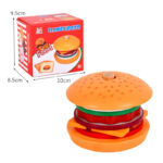 Joc educativ Stivuire Sandwich sau Hamburger lemn