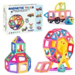 Joc forme magnetice de construit 3D color Magformers