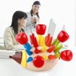 Joc magnetic lemn Asamblam Ariciul Sortarea culorilor