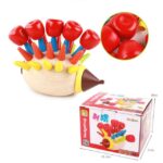 Joc magnetic lemn Asamblam Ariciul Sortarea culorilor