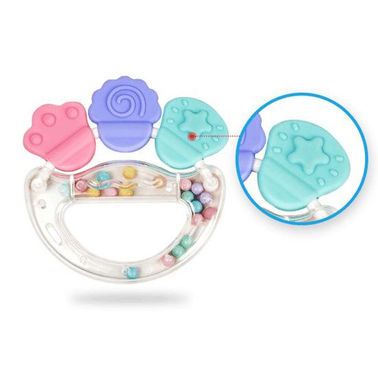 Jucarie Zornaitoare cu bilute bebelusi Accesorii pentru dentitie