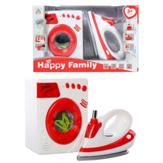 Jucarii Menaj Set Fier de calcat si Masina de spalat Jucarii Menaj Set Fier de calcat si Masina de spalat