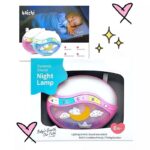Lampa de veghe Proiector muzical bebe colorat Kaichi