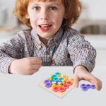 Joc logic din lemn Albinutele in Fagure Bee Game