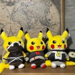 Set 6 Jucarii Plusuri Pikachu Pokemonii Imbracati