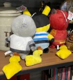 Set 6 Jucarii Plusuri Pikachu Pokemonii Imbracati