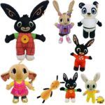 Set 7 plusuri Personaje Iepurasul Bing cu Prietenii