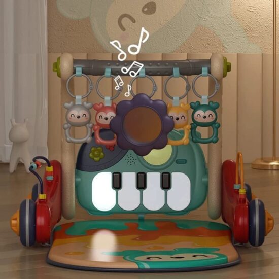 Antepremergator 3in1 Centru cu activitati muzicale bebe