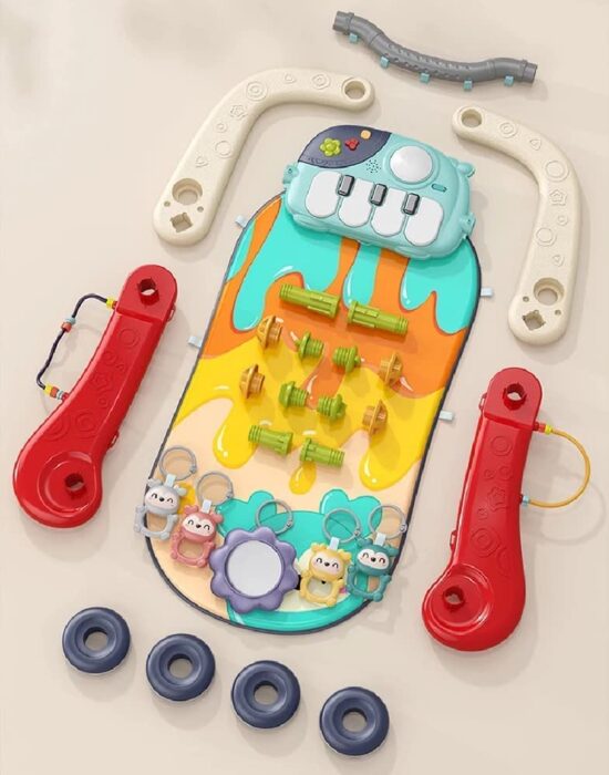 Antepremergator 3in1 Centru cu activitati muzicale bebe