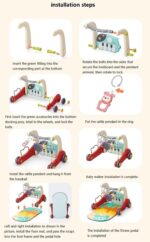 Antepremergator 3in1 Centru cu activitati muzicale bebe