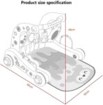 Antepremergator 3in1 Centru cu activitati muzicale bebe