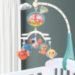 Carusel rotativ cu Telecomanda Proiector cu animalute