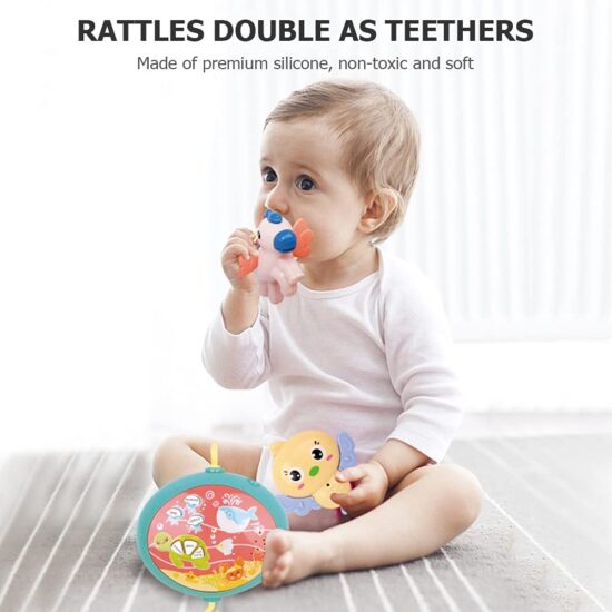 Carusel rotativ cu Telecomanda Proiector cu animalute