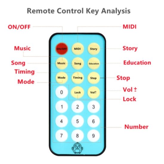 Carusel rotativ cu Telecomanda Proiector cu animalute