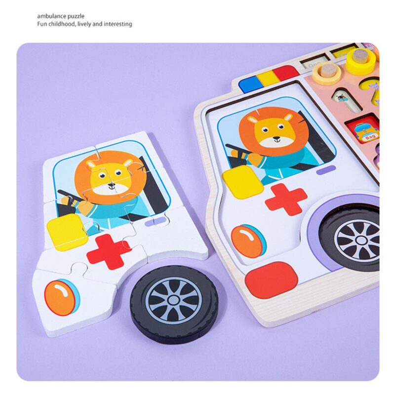 Joc Logaritmic 6in1 Abac vertical Echipaje de salvare