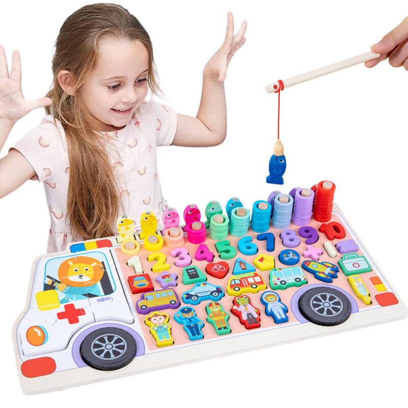 Joc Logaritmic 6in1 Abac vertical Echipaje de salvare