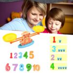 Joc Montessori Balanta Ursulet Logaritmica din lemn