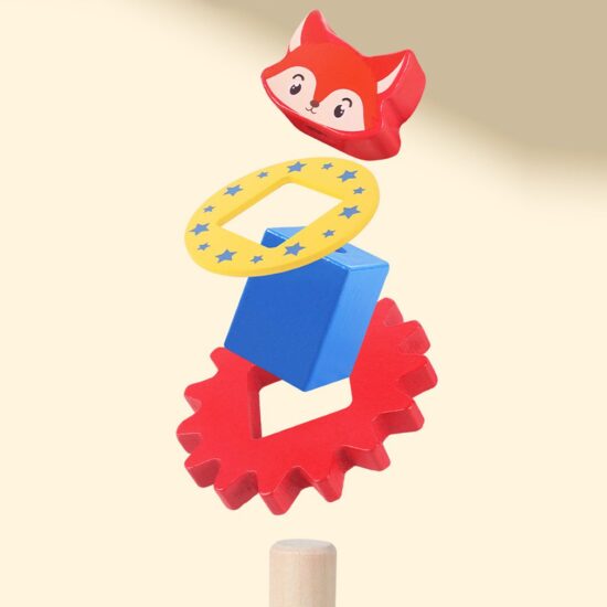 Joc indemanare Animale geometrice cu Roti zimtate