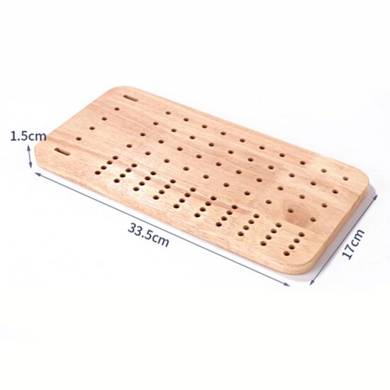 Joc strategic de Logica Tabla de Sah cu parole din lemn