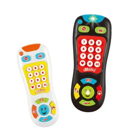 Jucarie interactiva Telecomanda TV cu Muzica si Lumini