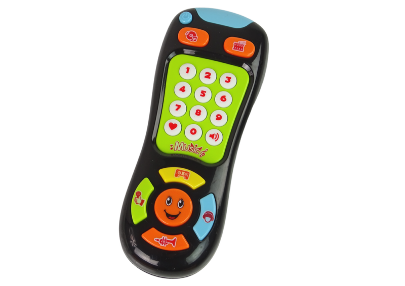 Jucarie interactiva Telecomanda TV cu Muzica si Lumini