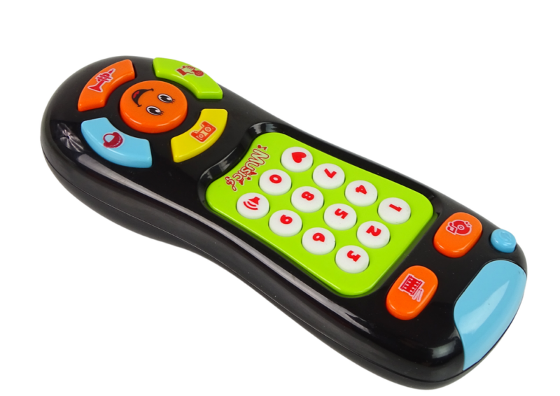 Jucarie interactiva Telecomanda TV cu Muzica si Lumini