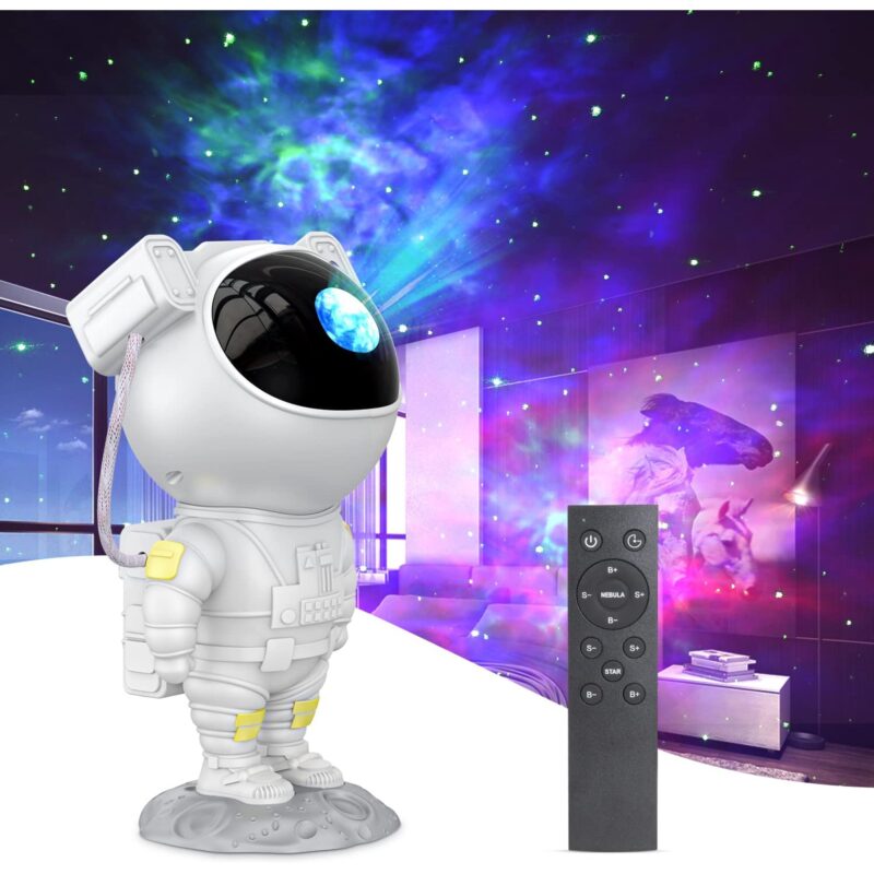 Lampa cu proiectii de stele Astronaut cu Telecomanda