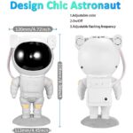 Lampa cu proiectii de stele Astronaut cu Telecomanda
