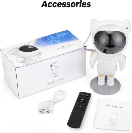 Lampa cu proiectii de stele Astronaut cu Telecomanda