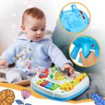 Masuta-portabila-bebe-cu-activitati-educative-Girafa