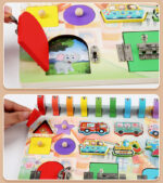 Placa activitati Pescuit magnetic-Incuietori Busy Board