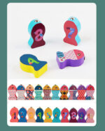 Placa activitati Pescuit magnetic-Incuietori Busy Board