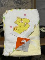 Prosop de baie cu Gluga Animalute brodate bebelusi