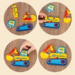 Puzzle lemn Mijloace de transport Jucarii vehicule copii