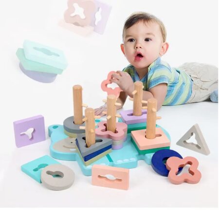 Sortator-5-forme-geometrice-Hipopotamul-cu-5-coloane