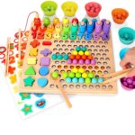 Tabla logaritmica 5in1 Pescuit Mozaic Joc matematic