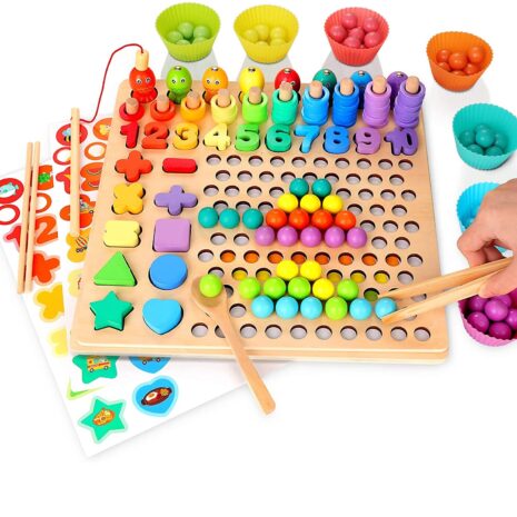 Tabla logaritmica 5in1 Pescuit Mozaic Joc matematic