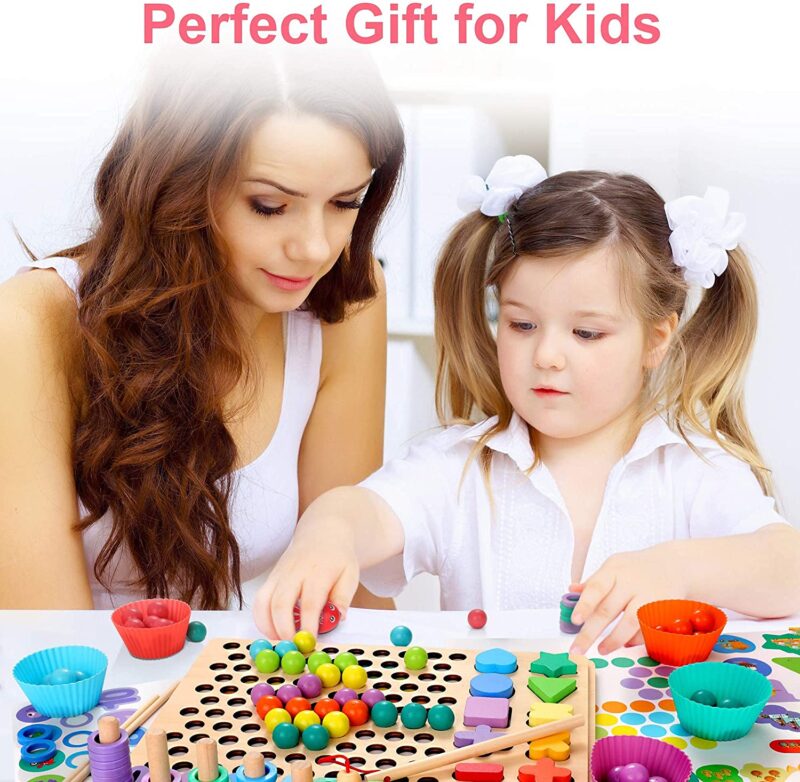 Tabla logaritmica 5in1 Pescuit Mozaic Joc matematic