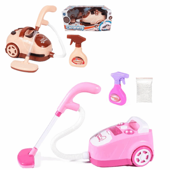 Aspirator cu Lumini-Sunete Jucarie pentru curatenie Aspirator cu Lumini-Sunete Jucarie pentru curatenie