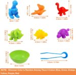 Joc Sortare Asociere culori-dinozauri Clasificare Animale