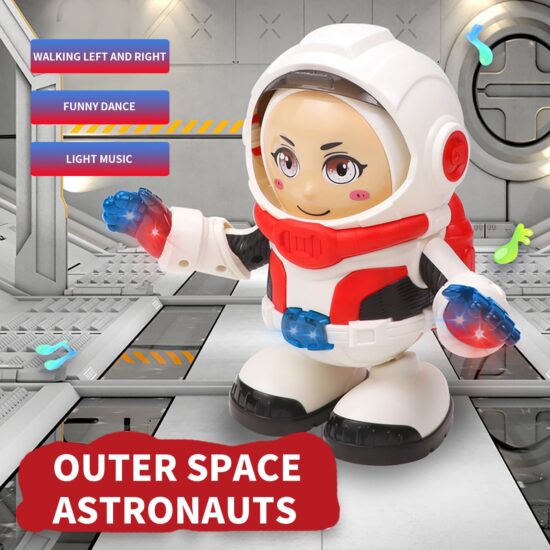 Jucarie interactiva electrica Robotul astronaut danseaza